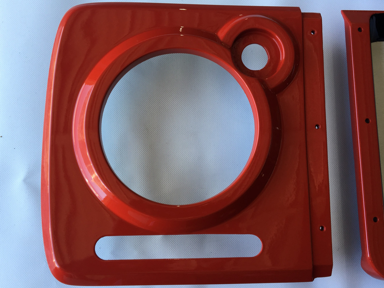 Headlight cover with puck light, bezel and light bar