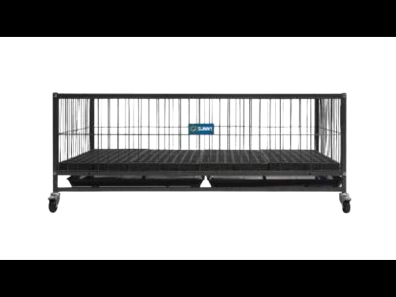 SP-2848 PUPPY CRIB METALICO
 SUNNY 37" C/RUEDAS