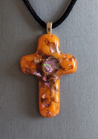 "Orange Closs"
by Nataliya Guchenia
Size - 1-5/8"H X 1-1/8"W
$25.00