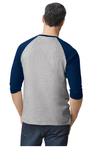 PLAYERA TIPO RAGLAN 3/4 ADULTO