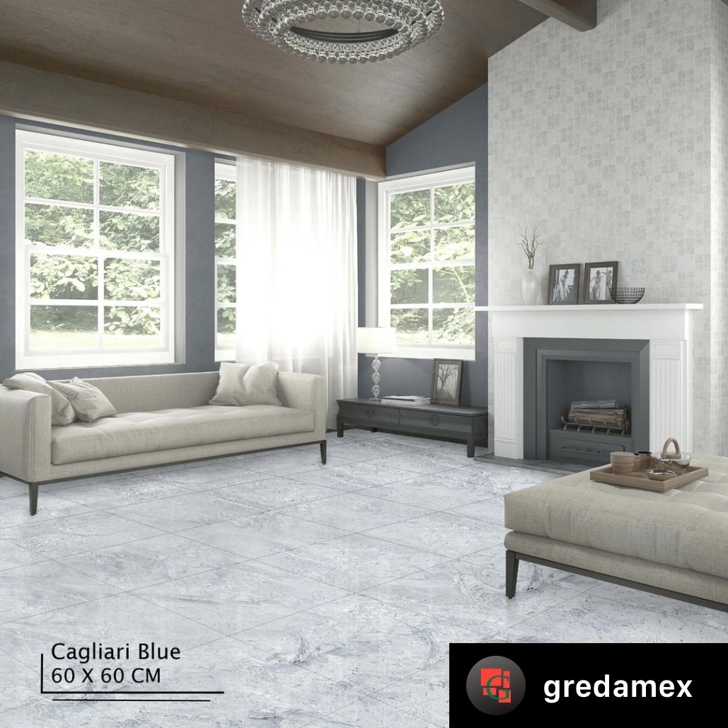 CAGLIARI BLUE 
Medidas: 60X60 cm