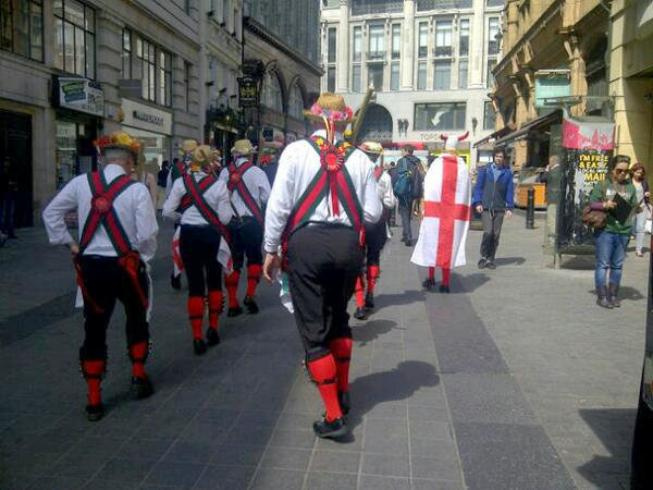 Dancing in Argyle St