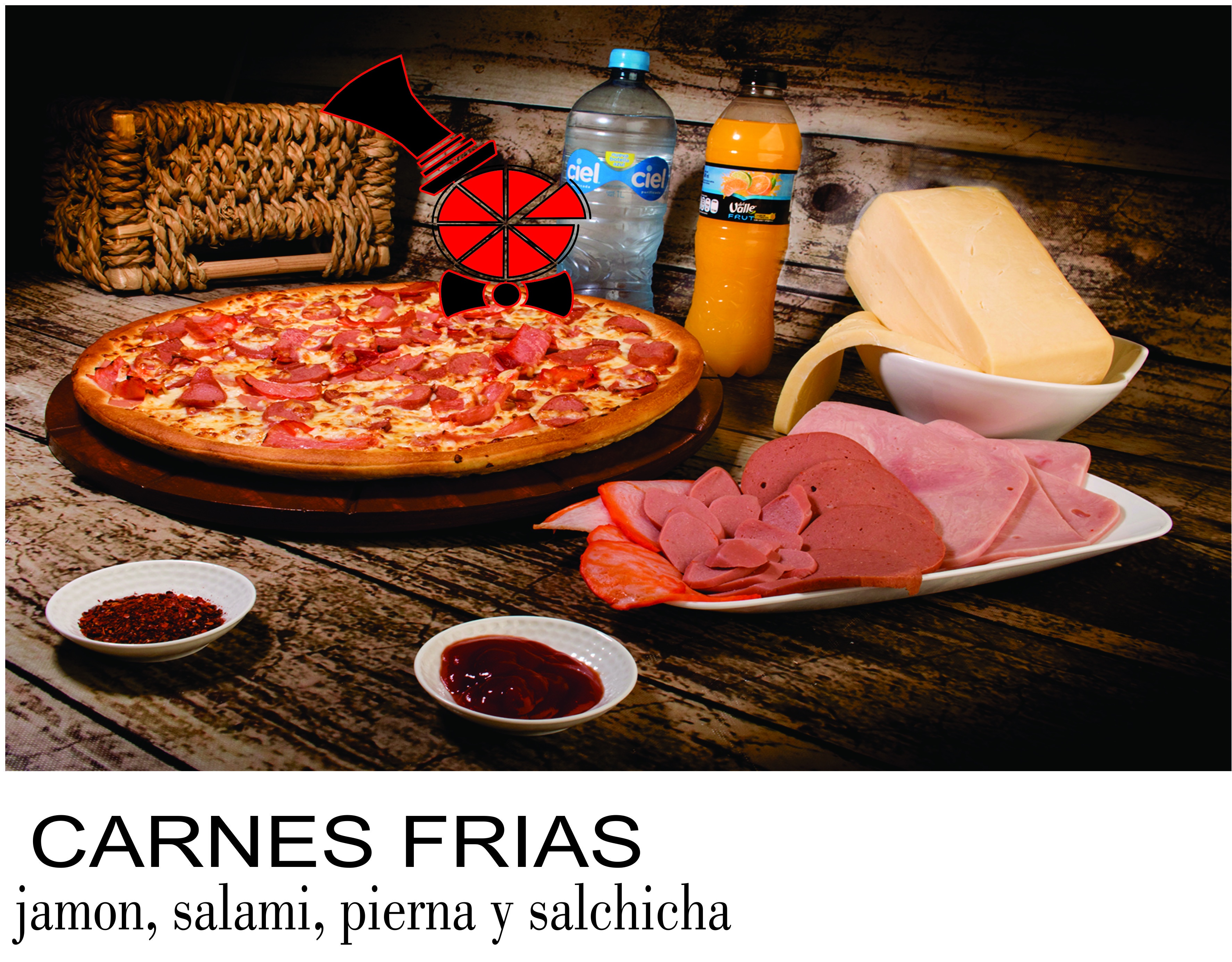 CARNES FRIAS
jamon, salami, pierna y salchicha