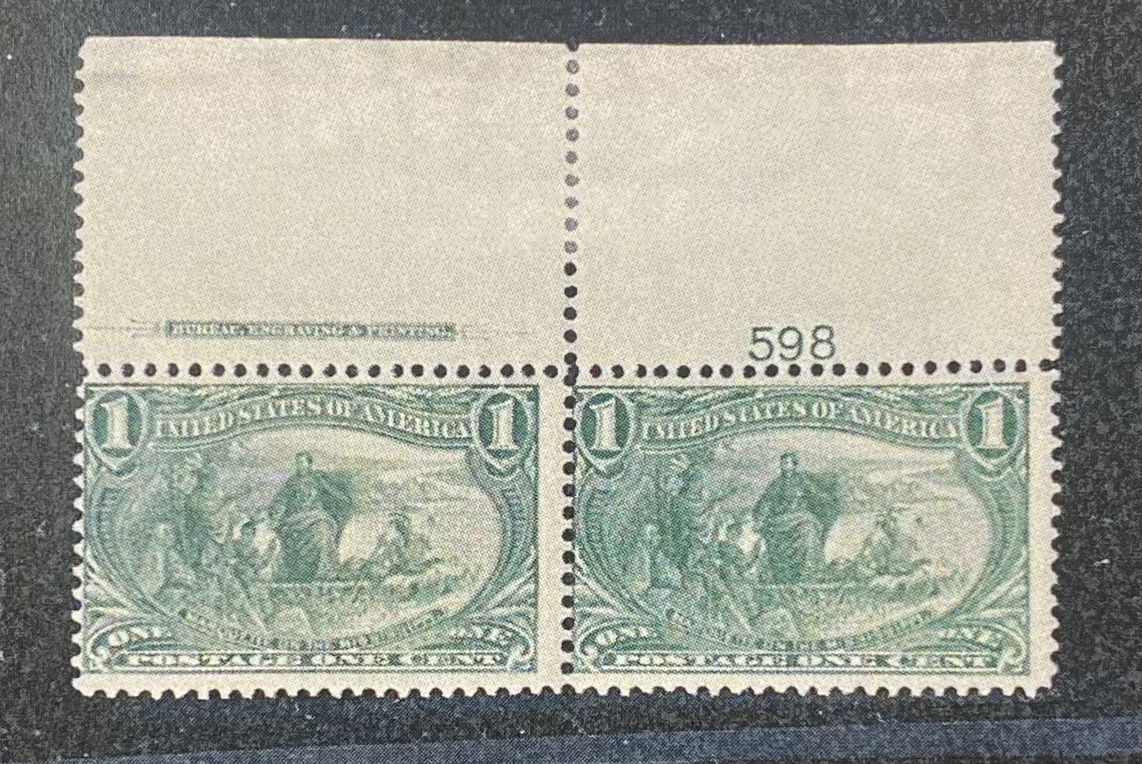 1898 Trans- Miss Expo Pair of 1 cent
