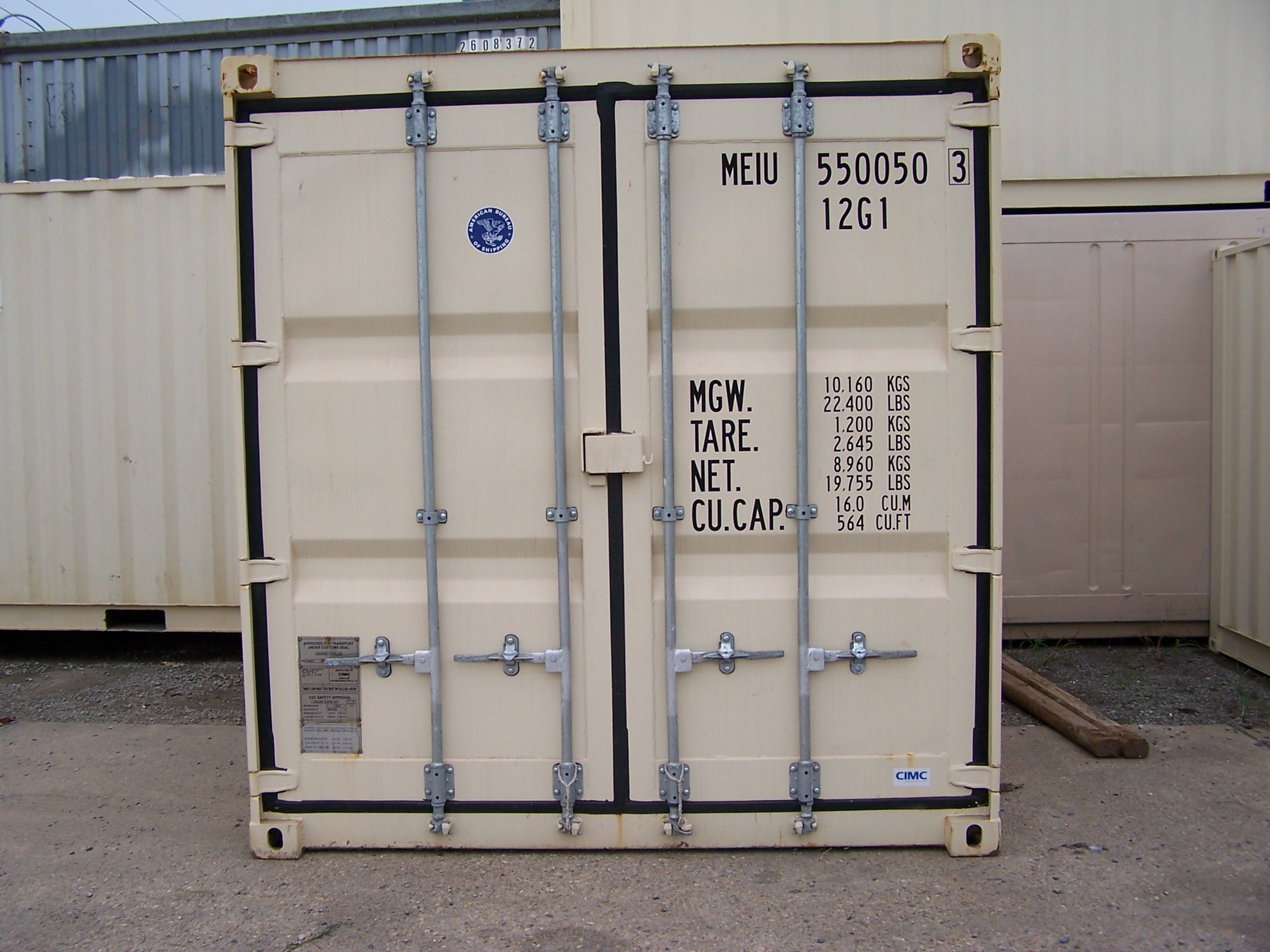 8' x 10' Outside View