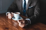 Businessman With Coffee