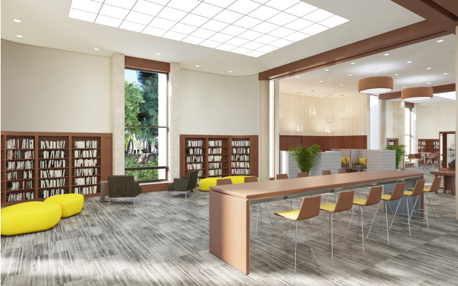 Coral Gables Library Back Reading Area
William B. Medellin Archirect, PA
XpressRendering, Inc.