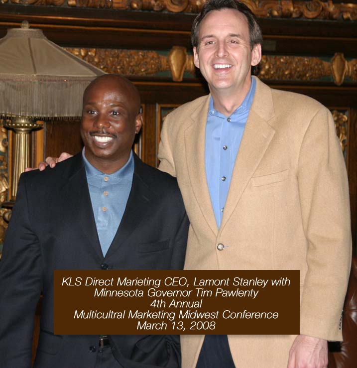Lamont Stanley With Tim Pawlenty