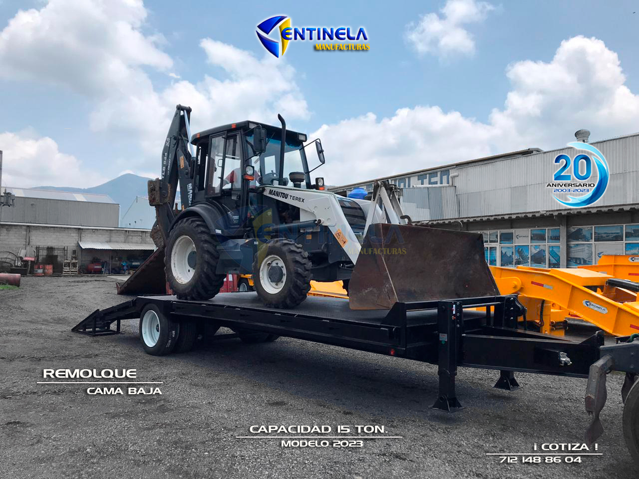 Remolque cama baja