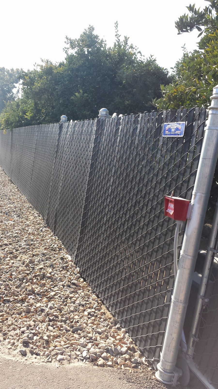 Privacy Chain-Link Fencing Solution