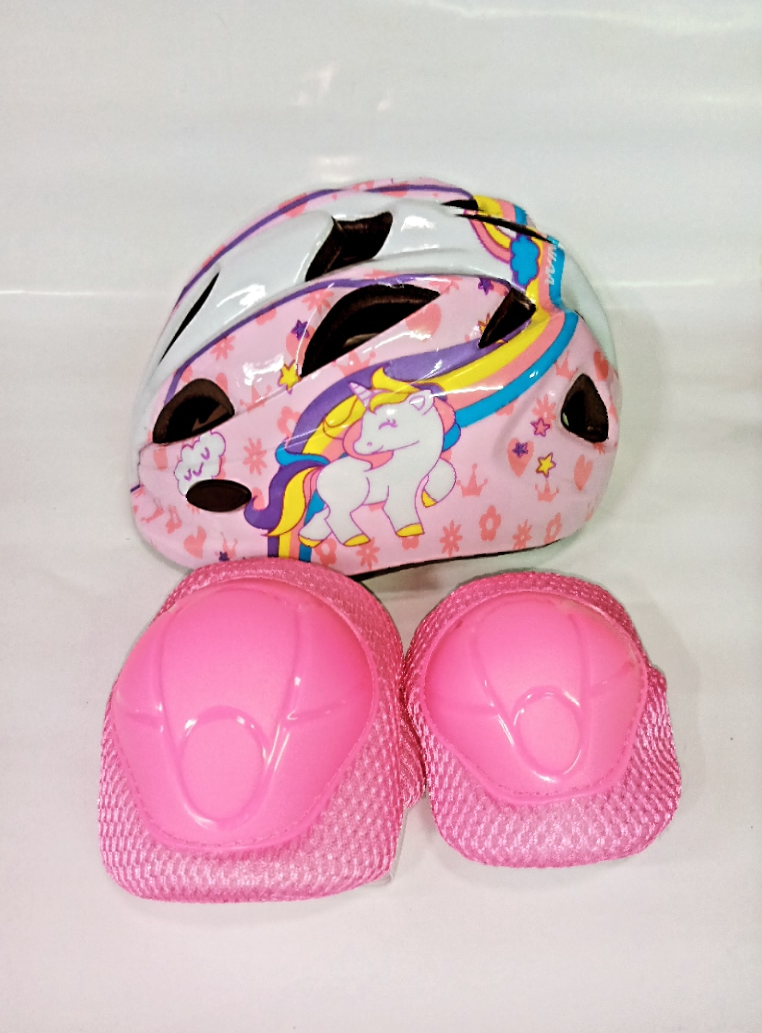 Casco Infantil con rodilleras