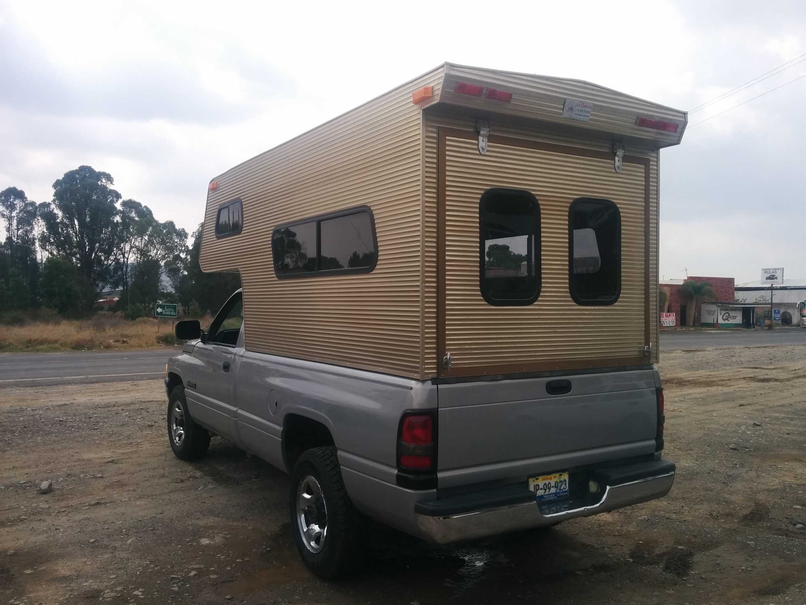 campers volado pick up de aluminio