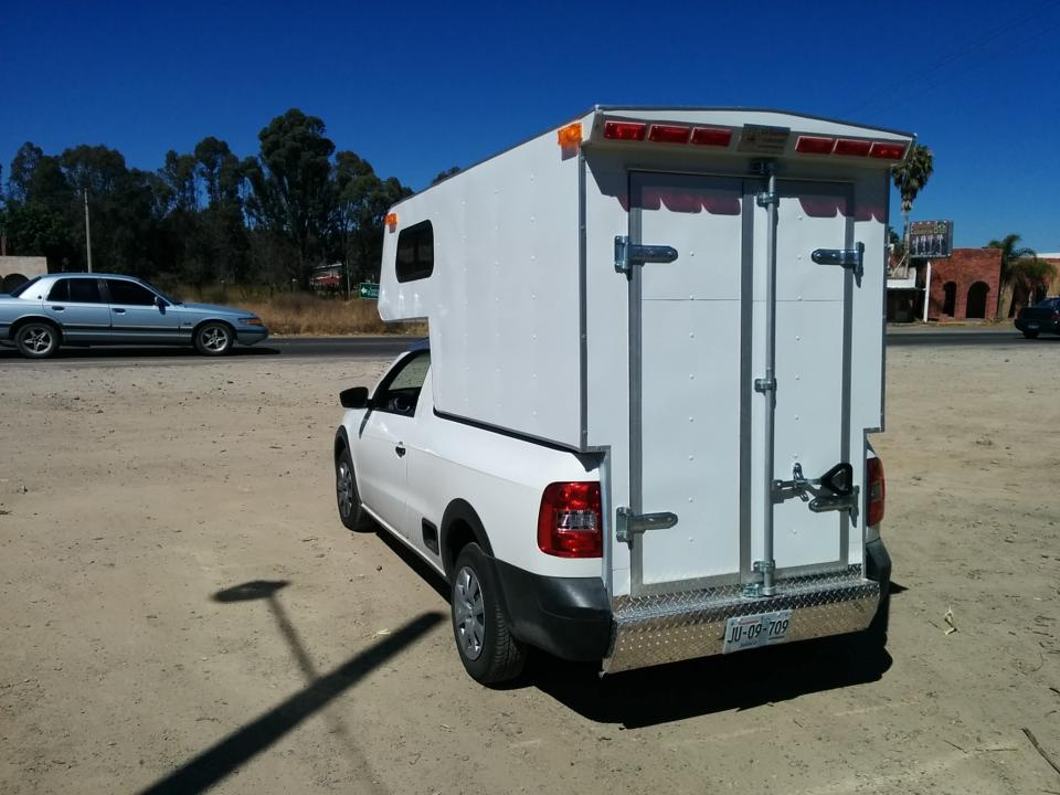 campers volado pick up de aluminio