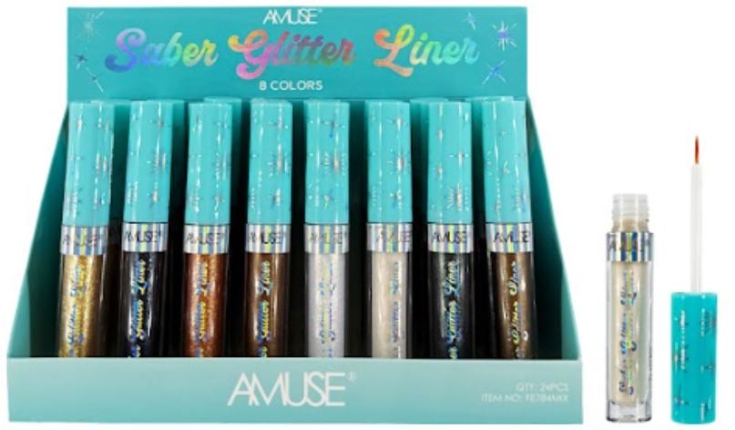 FE784MIX
SABER GLITTER LINER
24 PC DISPLAY
