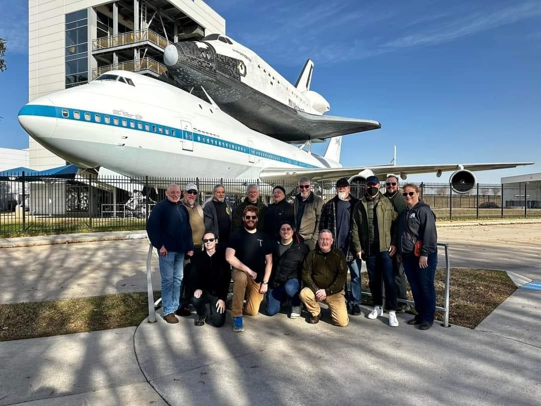 Friday pre-training - NASA Space Center visit.