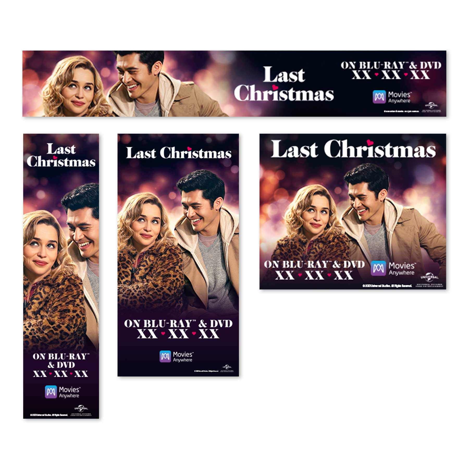Last Christmas Digital Banners