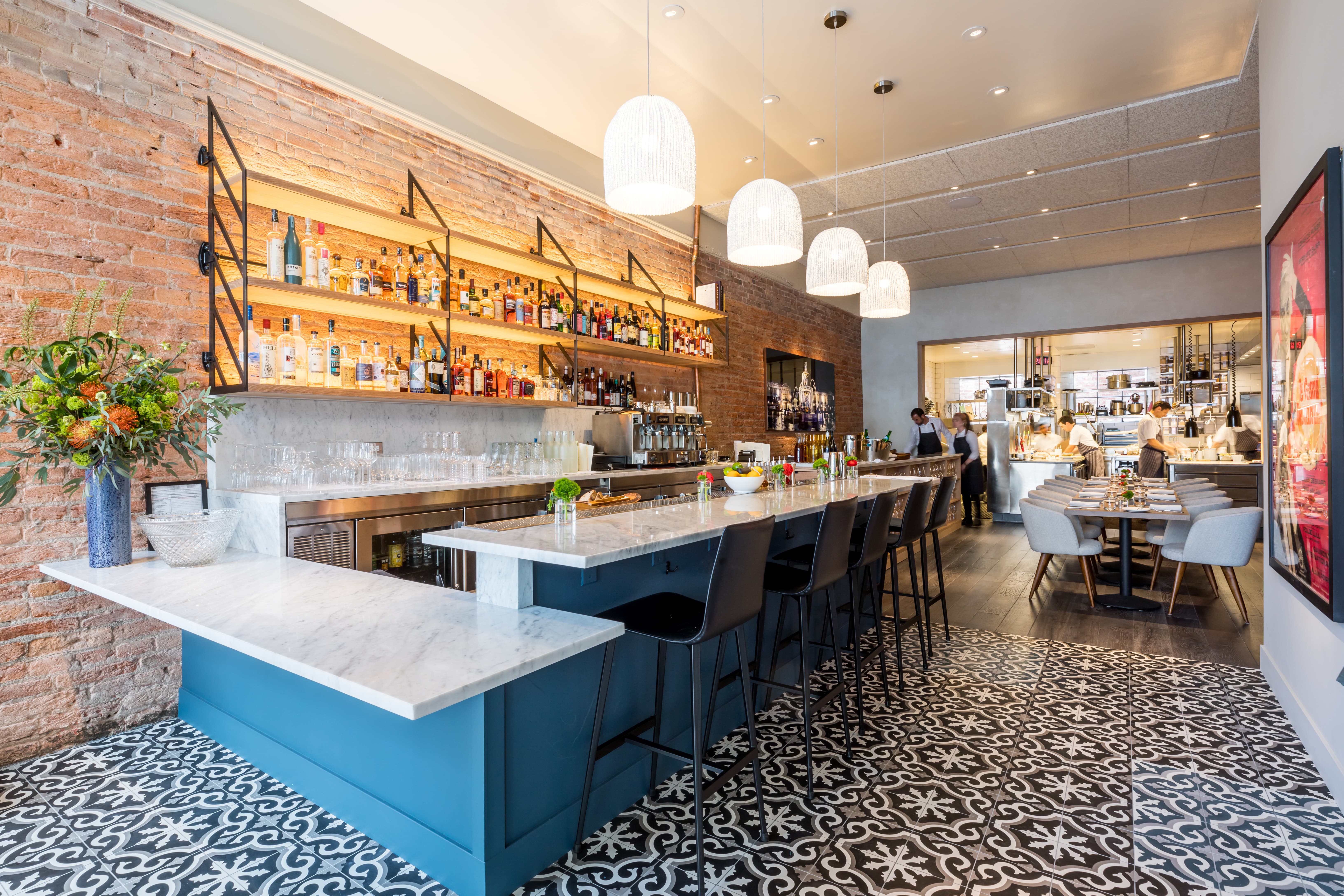 Inside Nico Restaurant