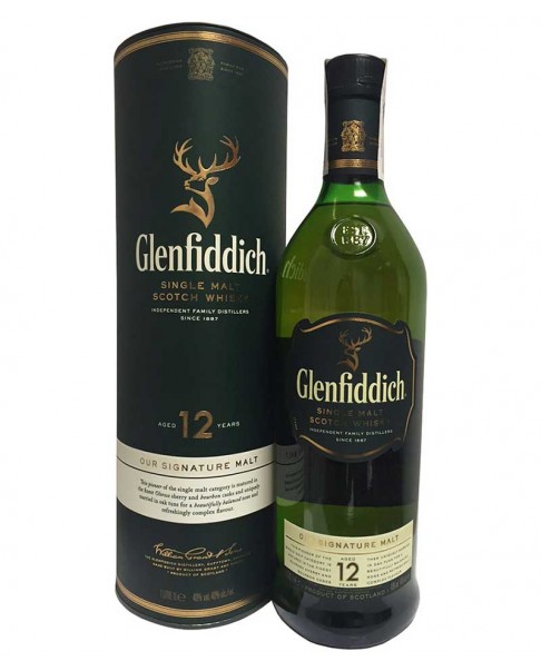 Whisky Glenfiddich 12 años 750 ml
Código: 10243