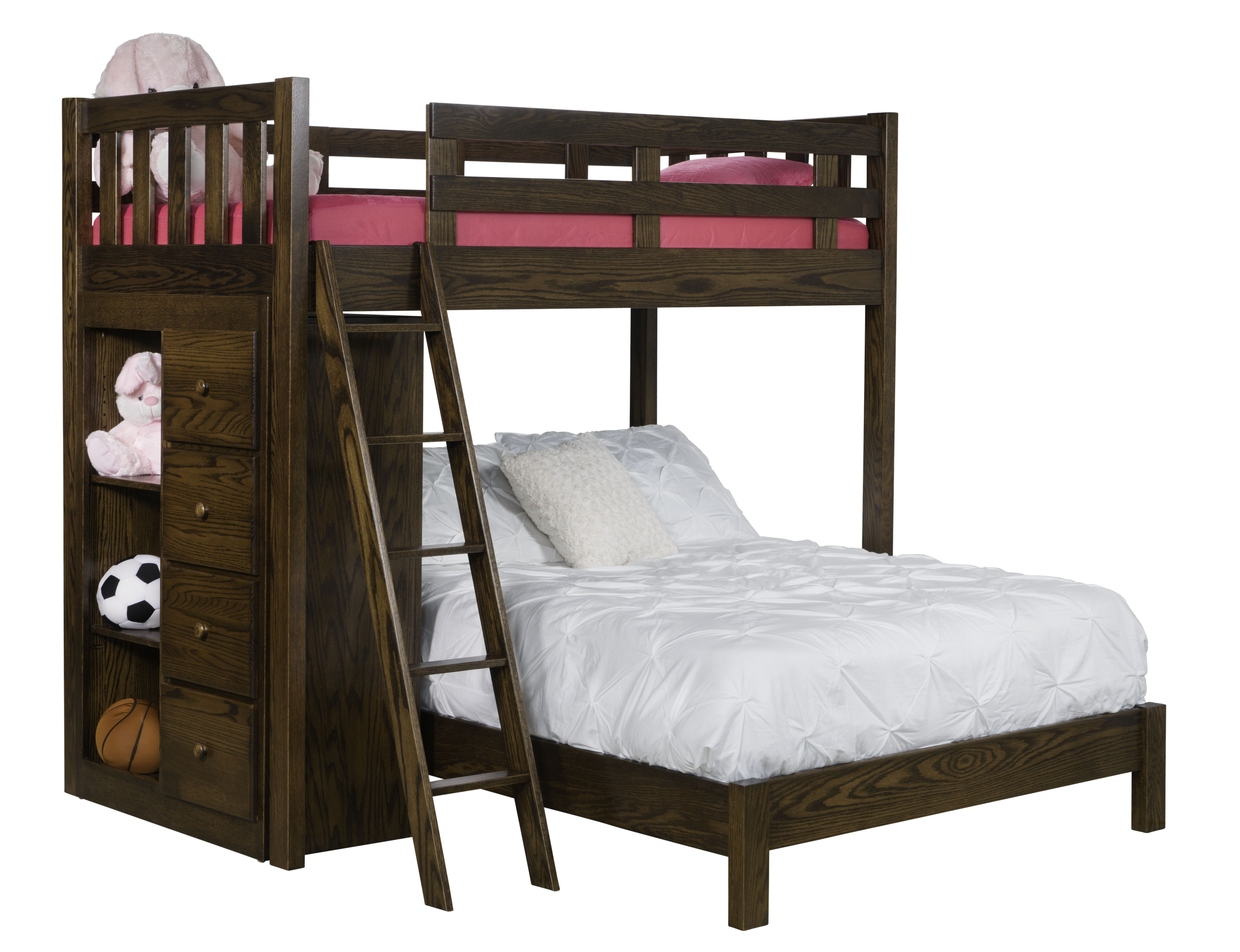 Sedona Twin x Full Bunk Bed-#28