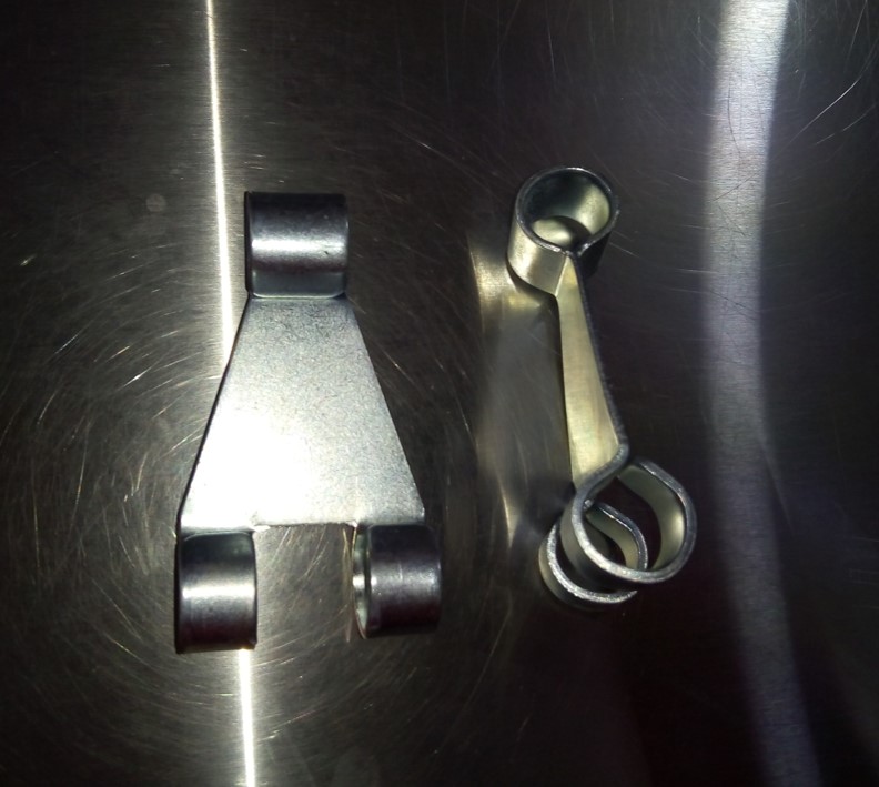 Pieza Tipo "A" Galvanizada 