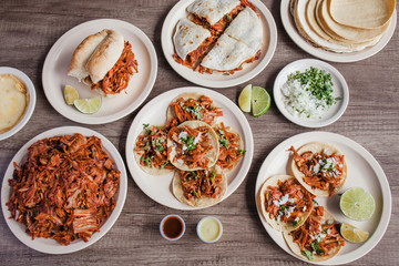 Plate with food