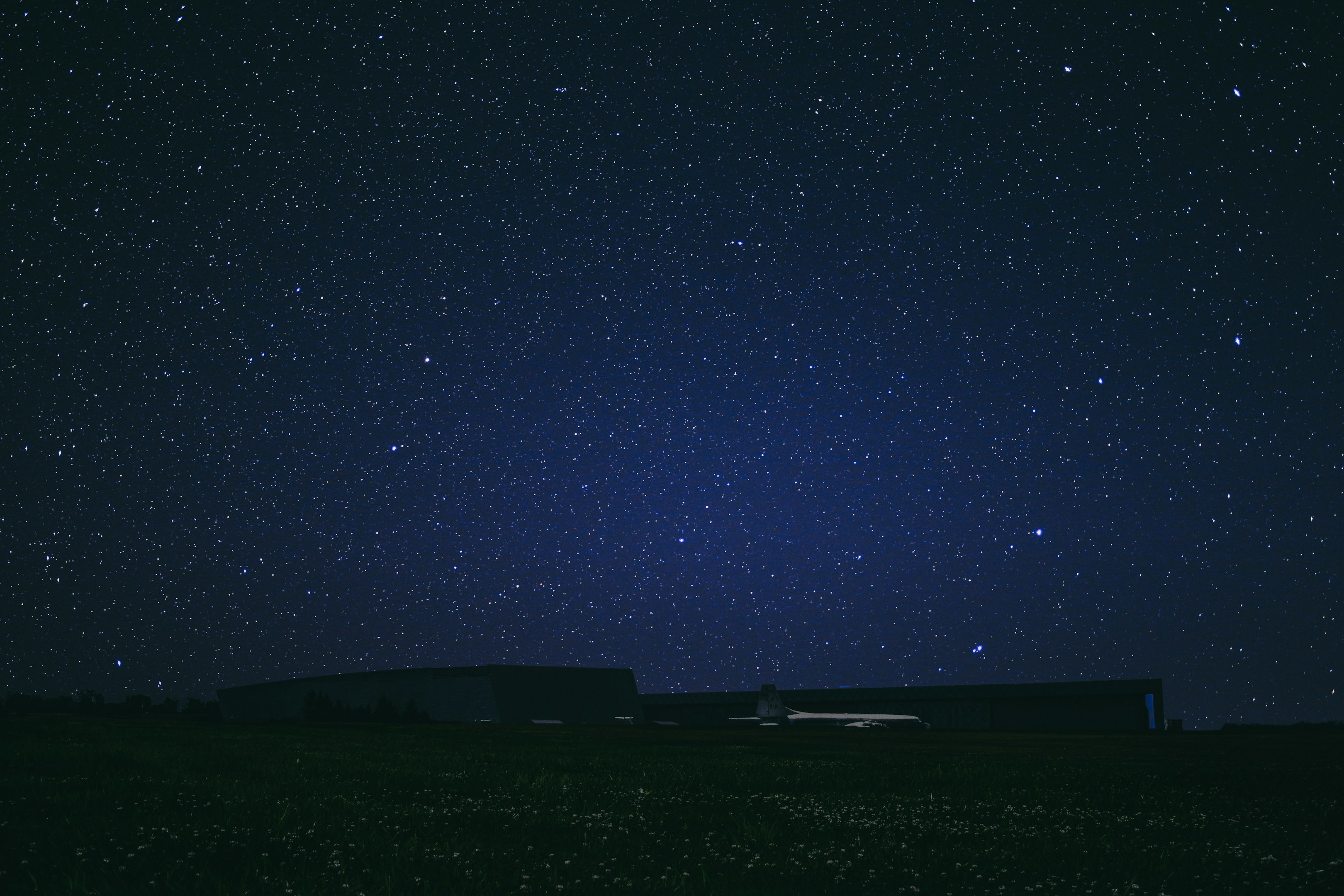 starry sky at night