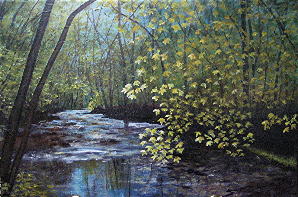 Acrylic Painting - Commissioned for Gift