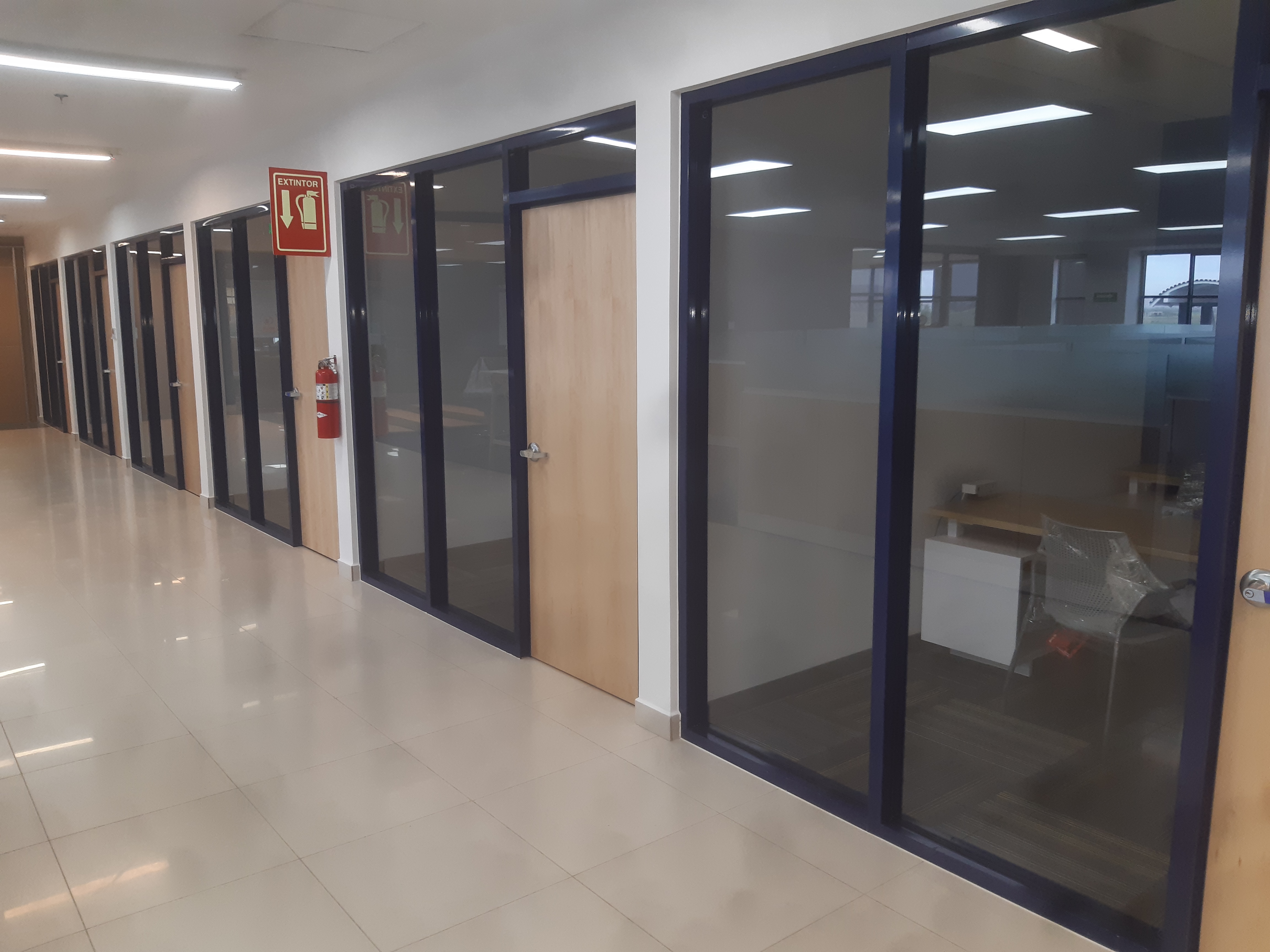 Bedroom with a large double bed