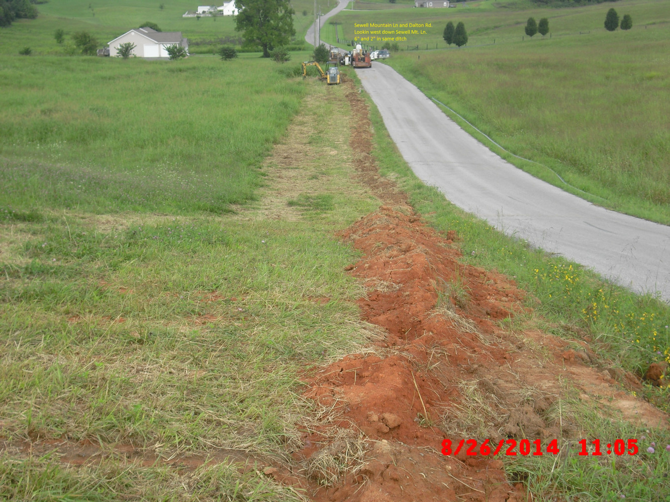 Sewell Mountain Lane and Dalton Road