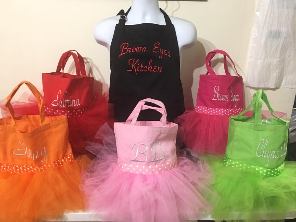 Rainbow Tutu Bags