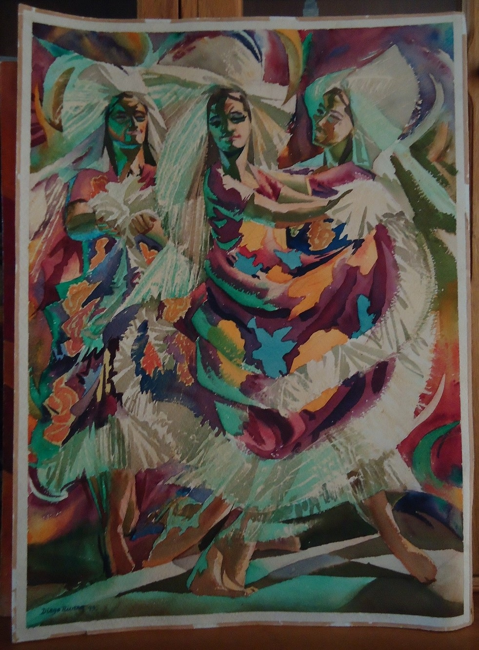 4
Diego Rivera
Acuarela
66.5 x 48.5 cm