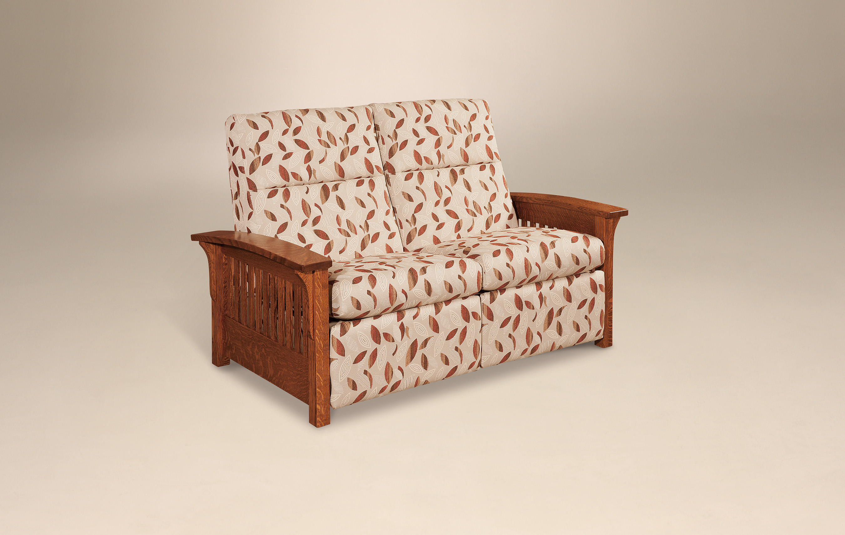 Skyline Slat Wallhugger Reclining Loveseat