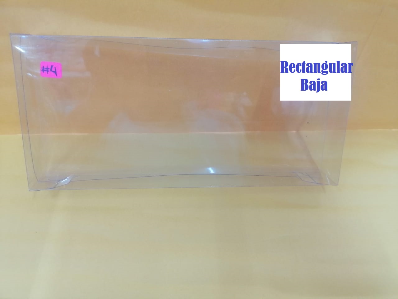 #4 CAJA RECTANGULAR BAJA
MEDIDA 22X10X3