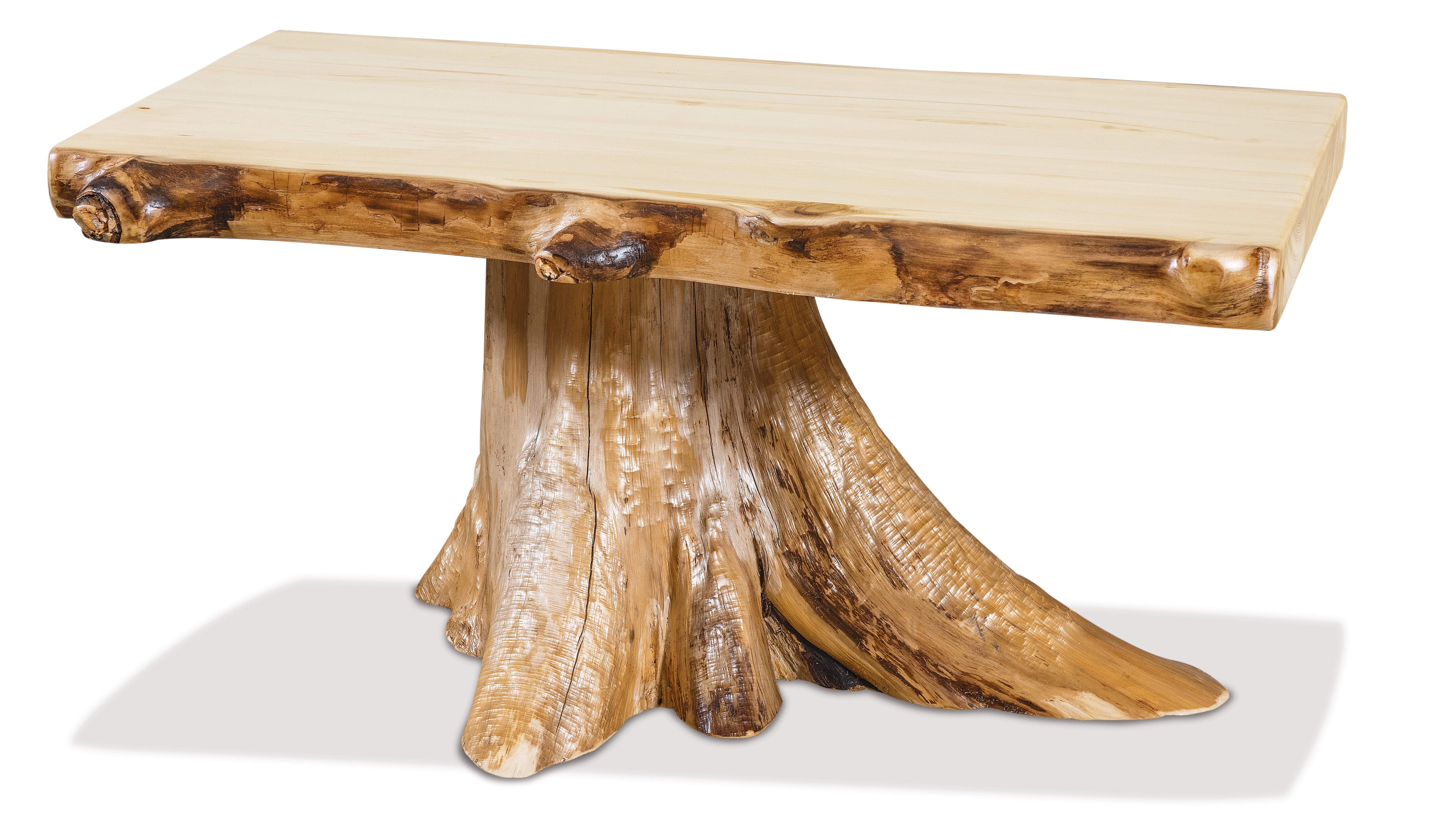 Stump Coffee Table-Aspen