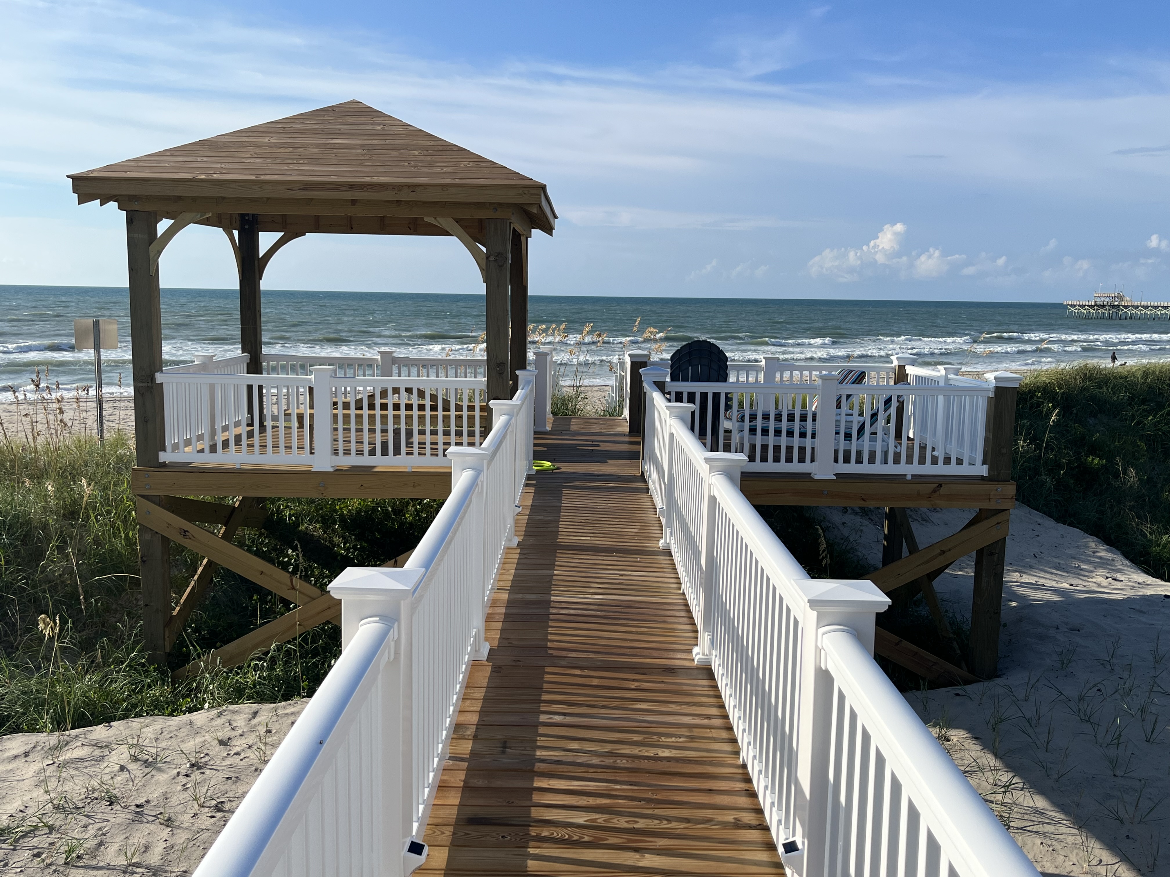 Walkway to the gazebo