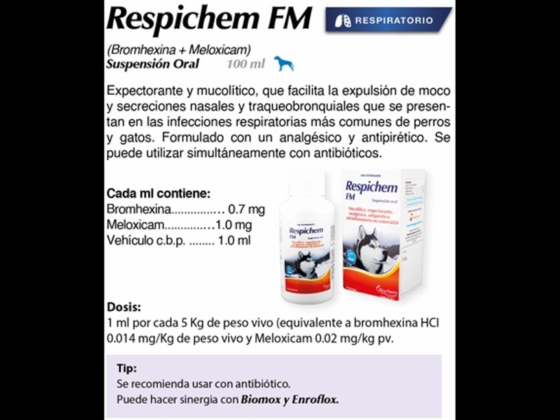PET016 RESPICHEM FM 100 ML