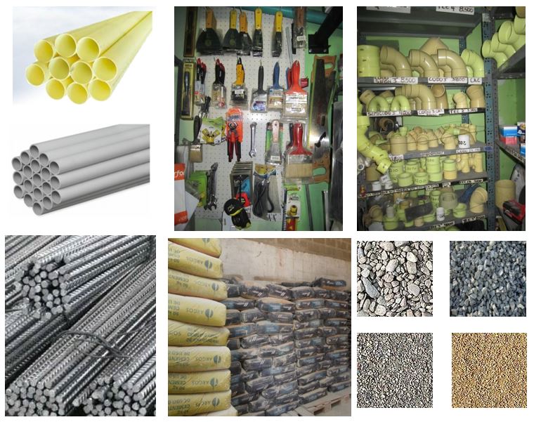 Modern living room with a large sofa