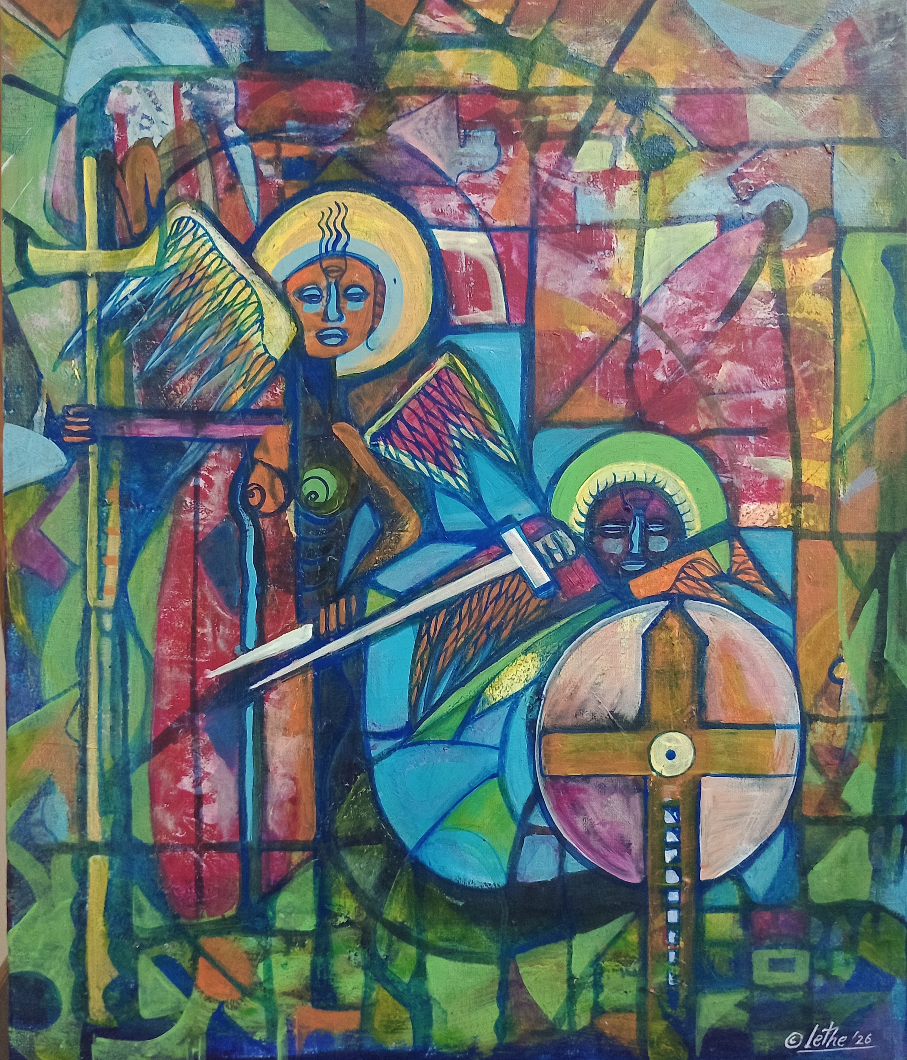 "Guardians of the gate" $2,000.