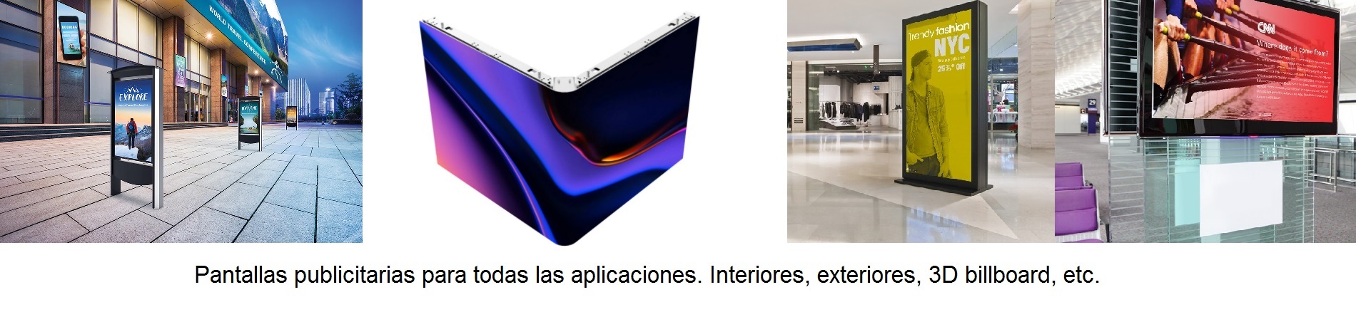 Pantallas publicitarias, 3D billboard.