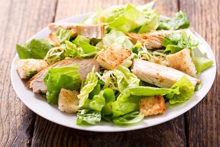 Plate of Chicken Salad