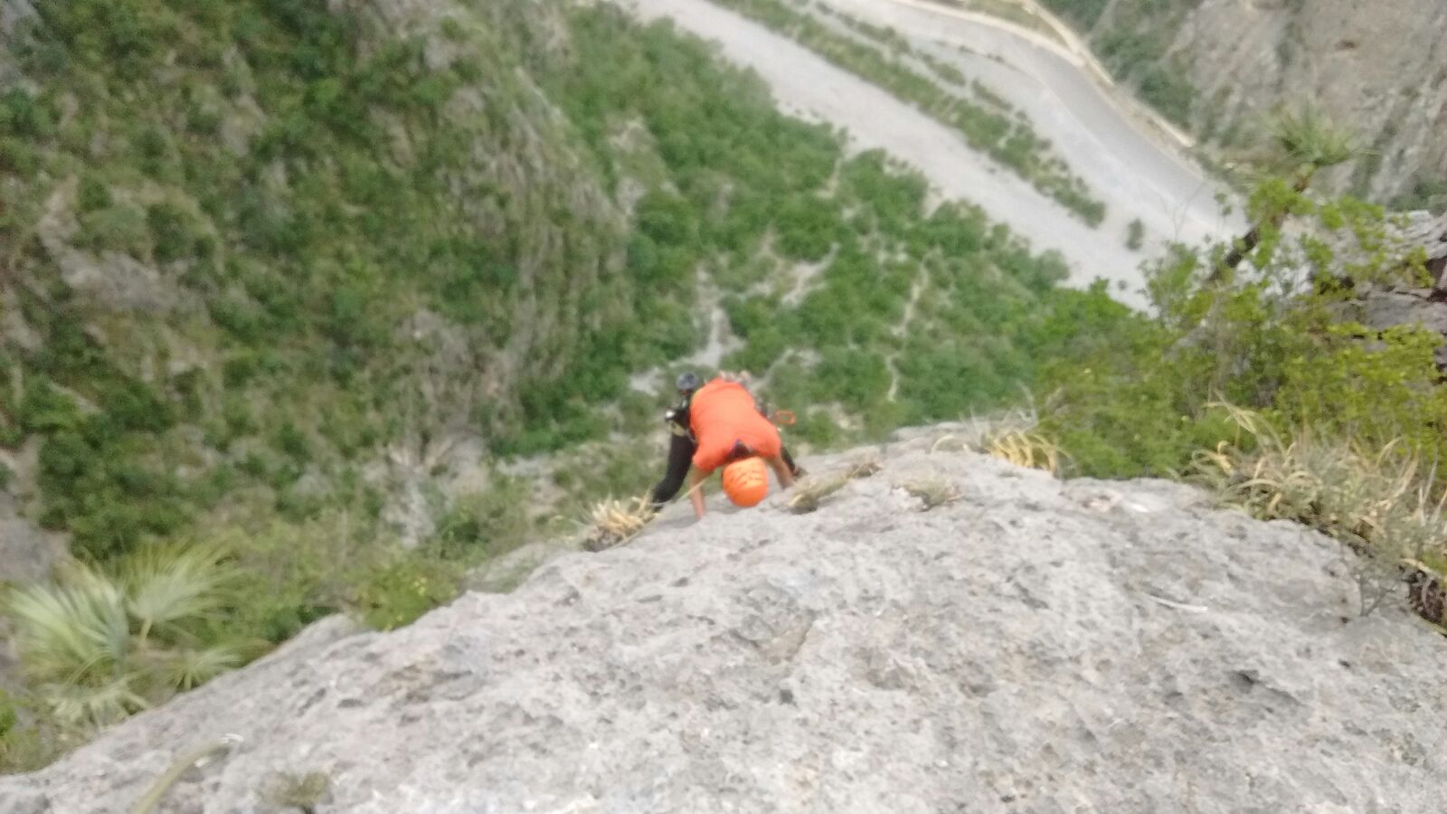 VALE ESCALANDO EN MONTERREY POTRERO CHICO