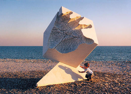 CREATION, Marble, Carrara, Italy