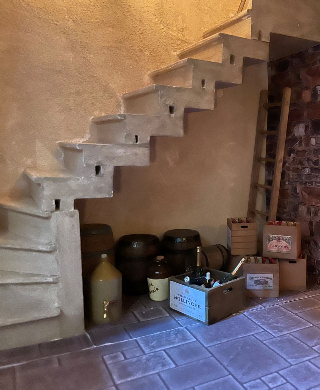 Wine Cellar Steps
