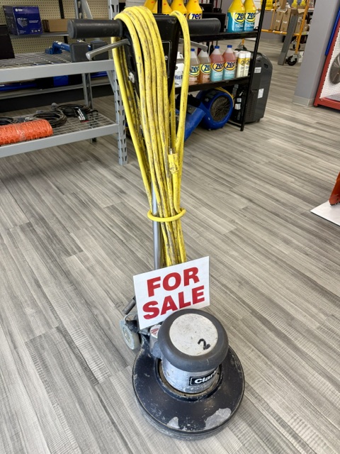 Clark 17" Floor Buffer 
w/ pad driver $450