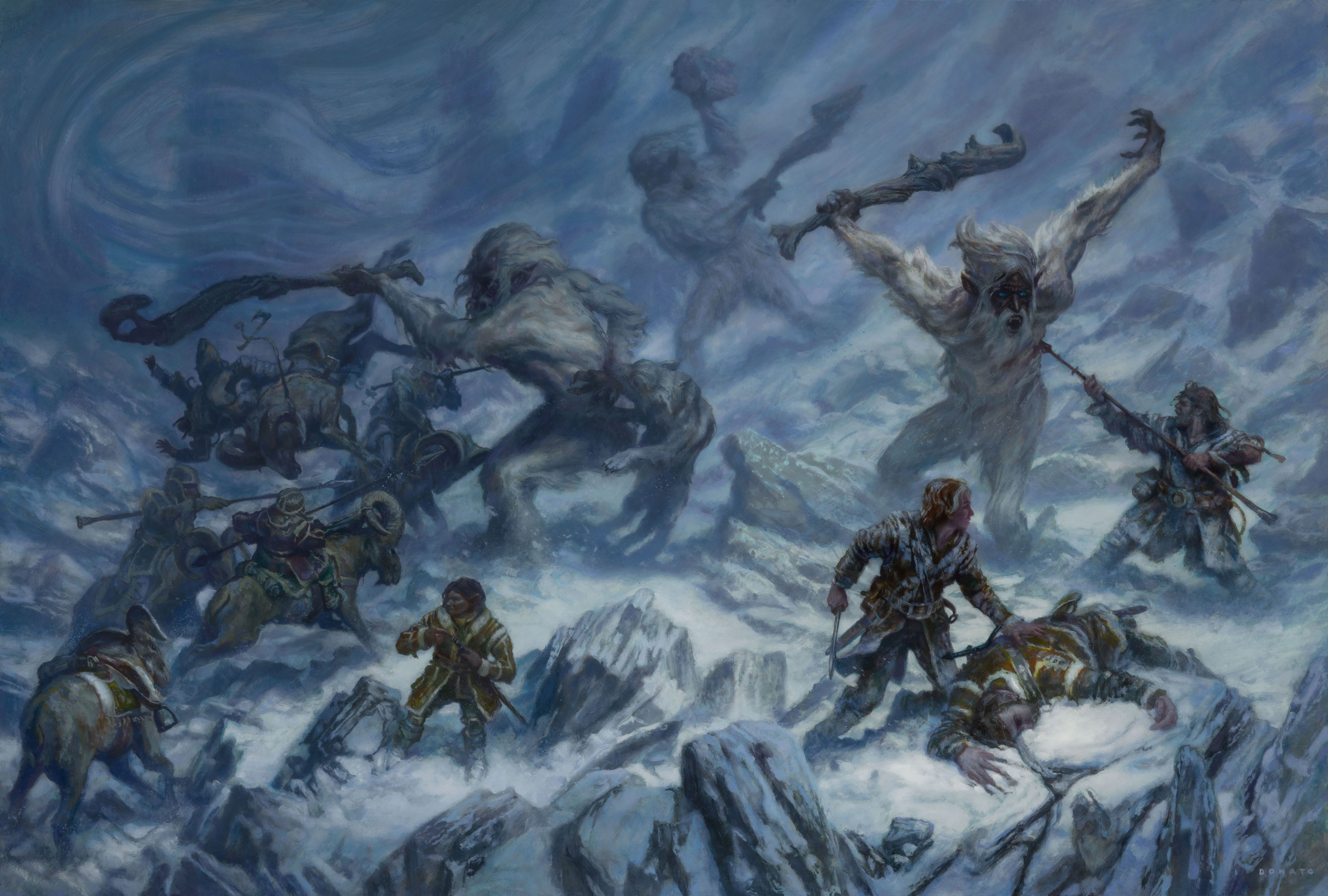 Stone of Farewell
24" x 36"
Oil on Panel, framed to 34" x 46"
