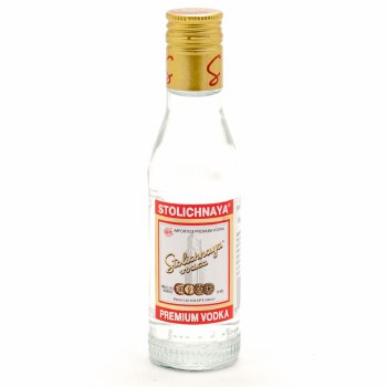 Vodka Stolichnaya Mini 12/50 ml
Código: 2927