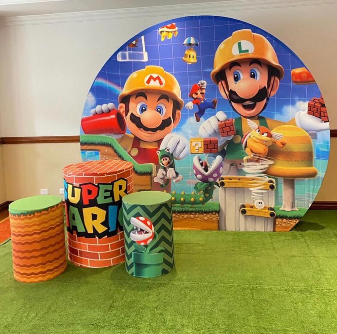 Pared Circular Tematica Mario
$250.000 en Alquiler
Diámetro 2.60m
Cada cilindro $60.000