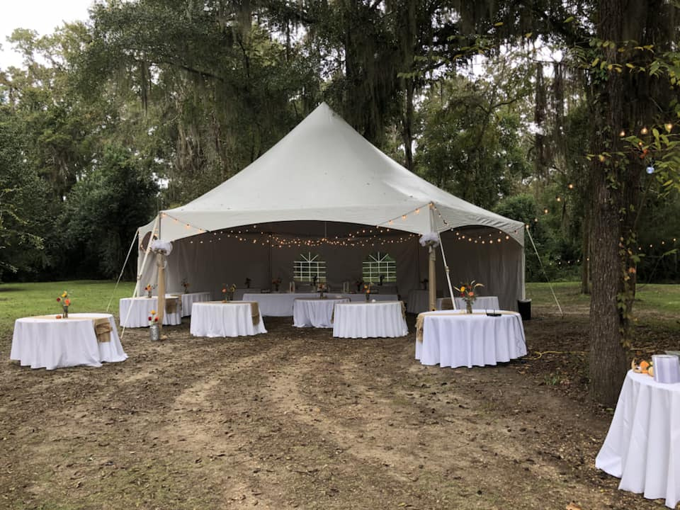 Event With Pop Up Tents