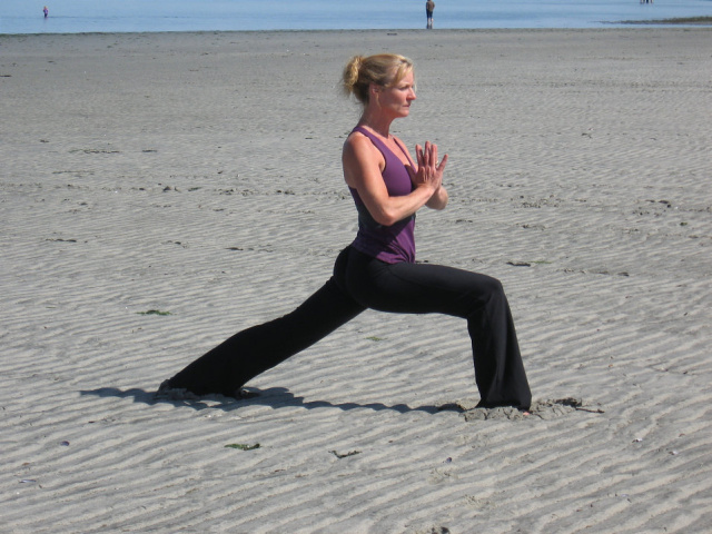 Virabhadrasana - Warrior I Pose