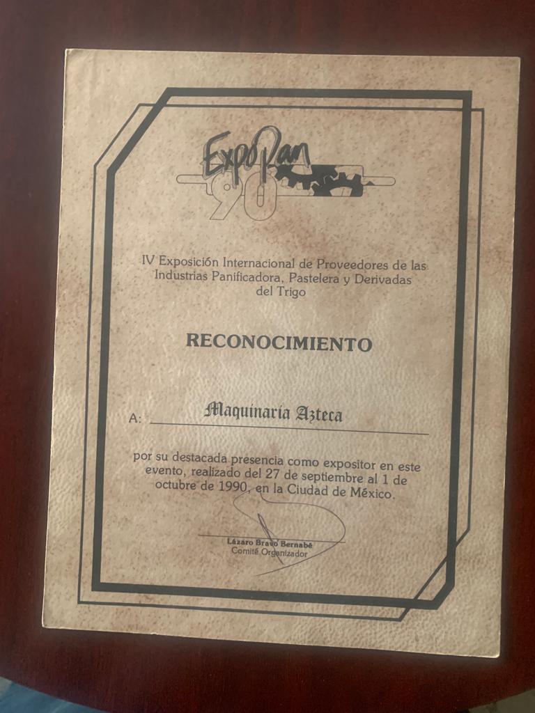 Primera Expo Pan en México, con la presencia de Hornos y Maquinaria Azteca
